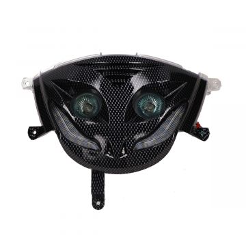 Koplamp + led dagrijverlichting zip2000 carbon DMP