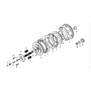 Koppeling Honda MTX-SH