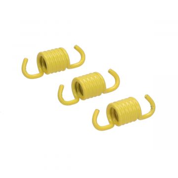 Koppelingstrekveer set Minarelli horizontaal 105mm geel Malossi 297635 3-delig