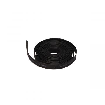 Krimpkous-elektrische verbinding 8mm dikte /5 meter lengte zwart
