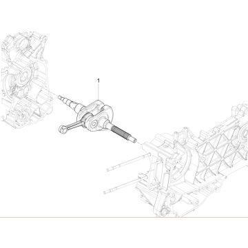 Krukas Piaggio Fly 125 IE 4-takt 3V Euro 3