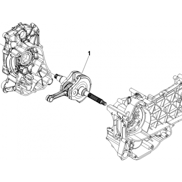 Krukas Vespa GTS 250 ie 2005-2009 (met ABS)