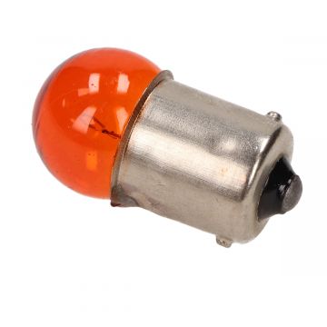 Lamp R10W BA15s 12V 10W oranje 4 stuks