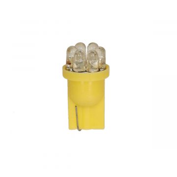 Lamp LED W10W T10 6/12V 10W oranje