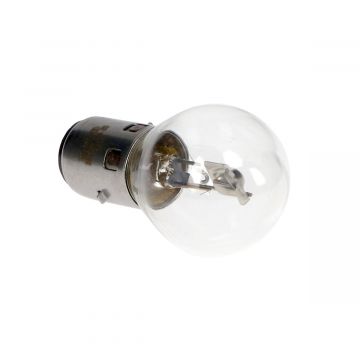 Lamp 12V/35/35W BA20D helder glas Trifa
