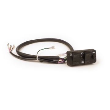 Lichtschakelaar BGM PRO Vespa PK S Lusso,PK XL,Vespa PX (1984-1998) 9 kabels (DC,modellen zonder accu,met claxongelijkrichter,normaal open)