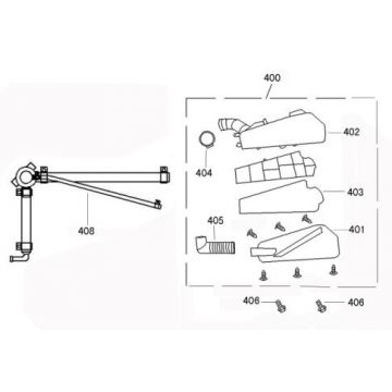 Luchtfilter AGM Retro Extra mat wit