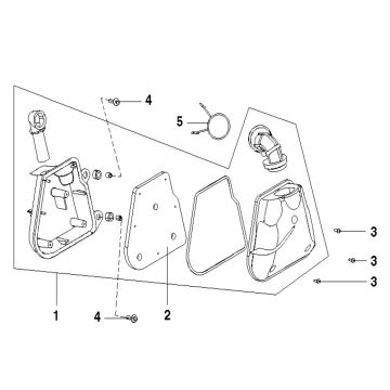 Luchtfilter Generic Ideo 50 2-takt 2010 zwart 25