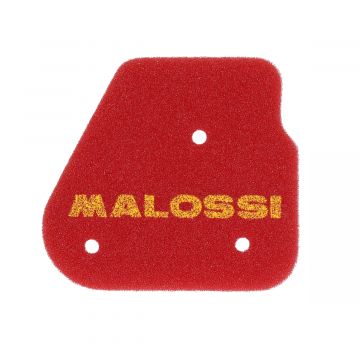 Luchtfilterelement Malossi rood  Minarelli 50 horizontaal MBK/Yamaha Nitro/Aerox/Jog/Neos/Zest/Ovetto/Evolis/Mach G/F10/F12/Yesterday/Ark/Fizz/Forte/Mach G/Breeze/Vino 1411412