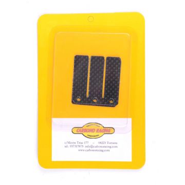 Membraanplaat carbon Derbi Senda (2x)