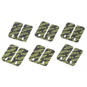Membraanplaatjes carbon Malossi Minarelli Horizontaal Piaggio 2T