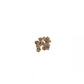 Metaalschroef set M4x10mm 10 stuks