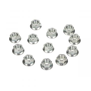 Moer + flens Honda m10x1.25 12pcs