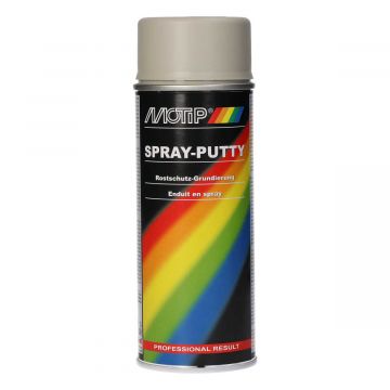 Spuitbus spuitplamuur 400ml Motip
