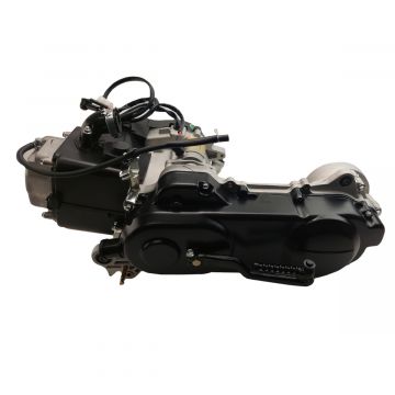 Motorblok compleet GY6 139QMB 12 inch (korte as) China scooters / Agility 12 inch/ Like / Kisbee / Django / Fiddle &lt;2009 / Orbit ←2009