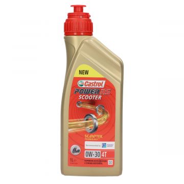 Motorolie Castrol 0W30 4-takt Power RS scooter 1 liter