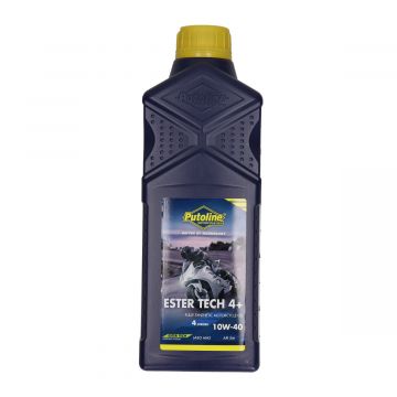 Smeermiddel olie 10W40 vol synth. ester tech 4+ 1L fles Putoline 70624