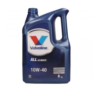 Motorolie Valvoline 10W40 4-takt All Climate 5 liter (half-synthetisch)