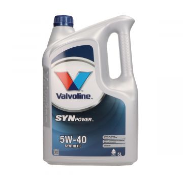Motorolie Valvoline 5W40 4-takt Synpower 5 liter (vol symthetisch)