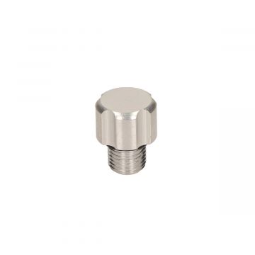 Olie vulplug MIN AM6 aluminium zilver