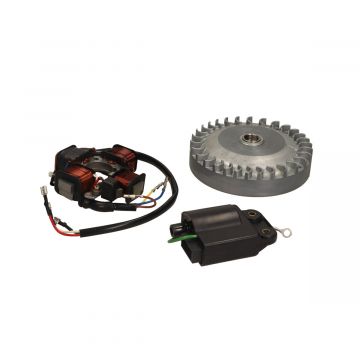 Ontsteking compleet electronisch set Vespa Ciao/Gilera Citta/Si BGM 1315g vliegwiel