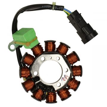 Stator ontsteking 12 spoelen Piaggio 4Takt 4V Origineel