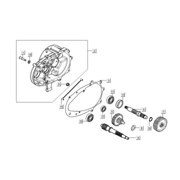 Vertanding - Overbrenging Kymco People S 50 4-takt Titanium