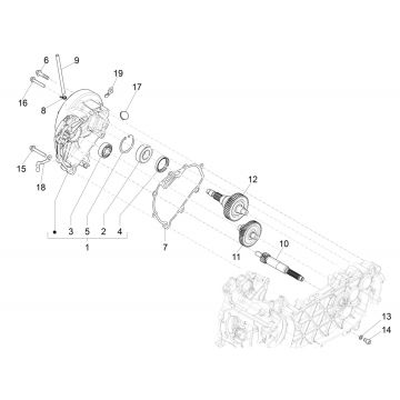 Vertanding - Overbrening Vespa Sprint 125 3V IE ABS Euro 5 2021