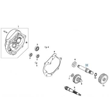 Vertanding - Overbrenging Turbho CX 50 4-takt