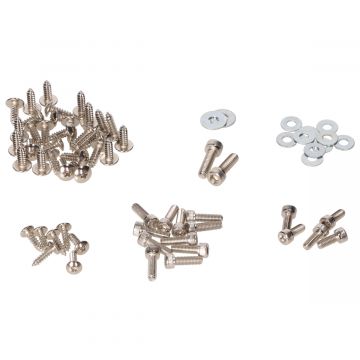 Parker/bouten + ringen set voor kappenset Yamaha Aerox/MBK Nitro 50 2-takt ←2012 chroom 67 delig Tuning