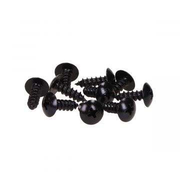 Parkerset 5x12 zwart 10 stuks