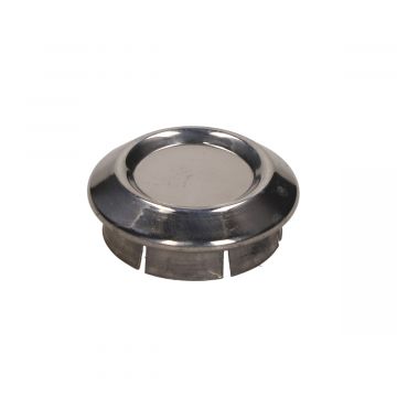 Pia naafdop chroom 0=36mm