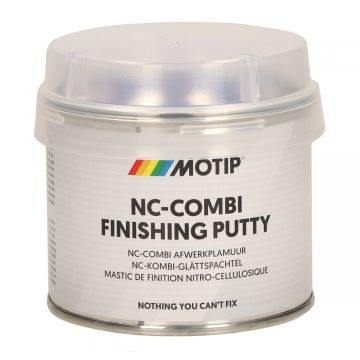 Plamuur Motip NC-Comi Finishing Putty olijfgroen blik 250gr