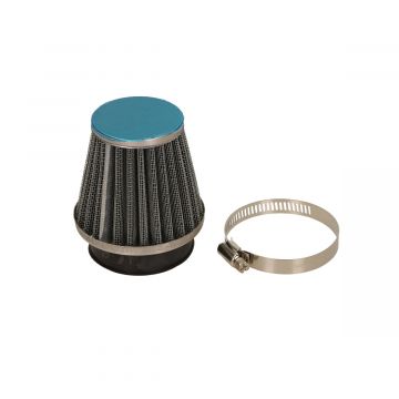 Powerfilter/luchtfilter open 52mm aansluiting carburateur Type K&N Supertec