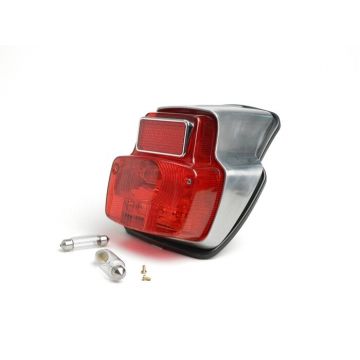 Achterlicht BGM Original Vespa Antik metaal klein ongeverfd