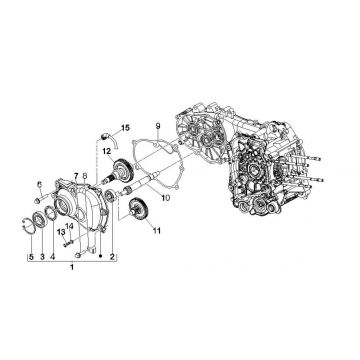 Vertanding - Overbrenging Vespa GTV 250 IE 4V