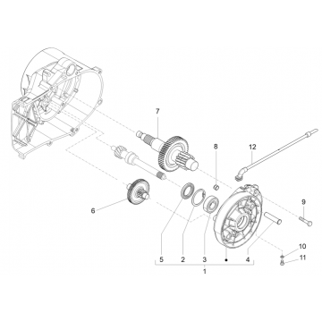 Vertanding - Overbrenging Piaggio Liberty 50 4-takt AC IGET 3V Euro 5