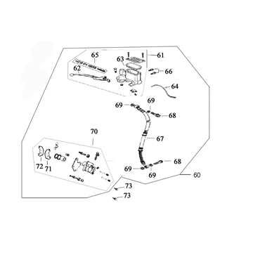 Remcilinder - Remhendel - Remleiding - Remklauw - Remblokken Giantco Venus I mat antraciet