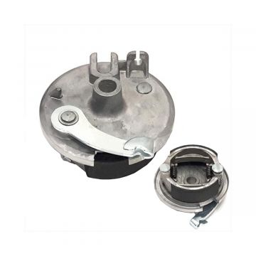 Remankerplaat Peugeot103/SP Leuleu voorwiel compleet