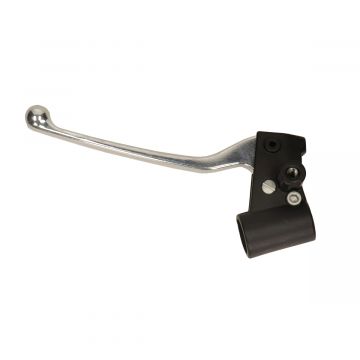 Remhendel compleet met houder Vespa-Piaggio links Vespa LX/S/Runner 125-180cc 2-takt/Typhoon/Fly/Liberty/NRG/Hexagon/Storm (rechtse draad spiegel) origineel cm063804