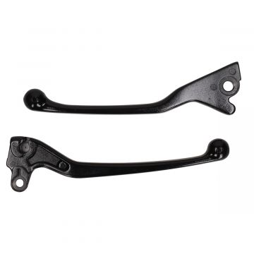 Remgreep set Vespa LX Primavera Sprint zwart glans DMP