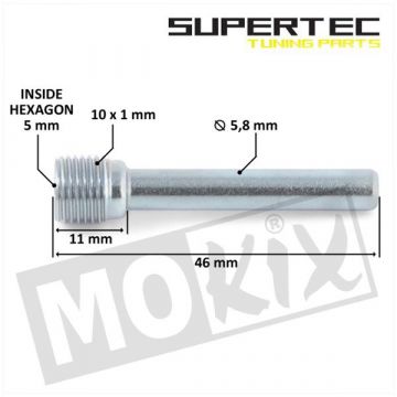 Remklauw stift Piaggio Runner / Fly Supertec