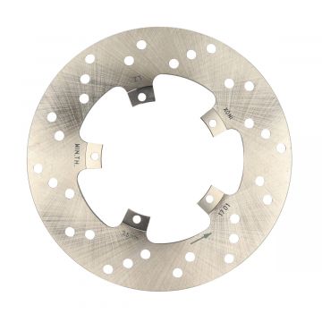 Remschijf -Piaggio diameter 220x95mm voorzijde Piaggio New Fly 50 4-takt 2V/4V 2012-2017/Fly 125 4-takt 3V 2012-2015/Typhoon 50 2-takt 2010-2016 666761 origineel