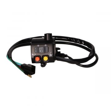 Stuurschakelaar links SYM Mio 1 50/100cc zwart origineel 35200-A8B-900-TW