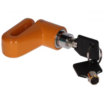 Schijfremslot compact 5.5mm pendikte geel MKX