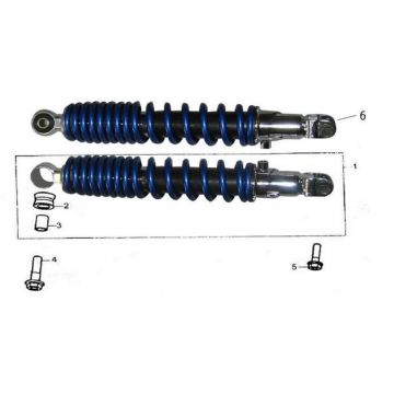 Schokbreker AGM LX zwart