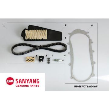 Onderhoudspakket geschikt voor de Sym Allo (Cello) / Fiddle 2 / Jet4 / Orbit 2 / X-Pro 125cc E3/E4 origineel