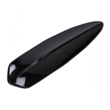 Sierstuk gemonteerd op voorspatbord glanszwart Vespa Primavera/Sprint/model China LX scooter/VX/VX50S/Riva/Napoli/Benson/Touring/Toscana/Lux/VXL/RL/Azzuro/Rimini/Delphi/GTS/Momo Morino DMP