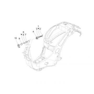 Contactslot Vespa Sprint 50 2-takt AC