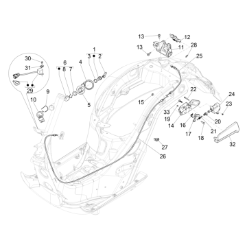 Cotactslot Vespa GTS 125 IE ABS Euro 5 2021